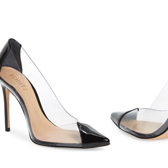 SCHUTZ Shoes - COPY - Schutz Cendi Transparent
Pointed Toe Pump (Women)